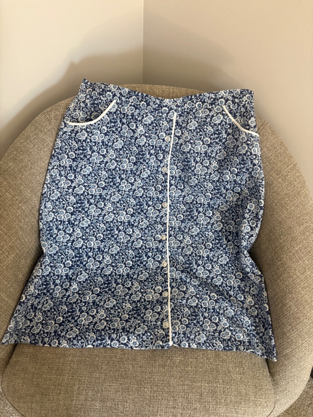 Handmade Vintage Cotton Skirt~